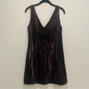 French Connection Velvet Slip Dress